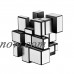 Mirror Speed Cube Puzzle 3x3x3 Gold and Silver Mirror Magic Cube Set 2 Pack for Kids by Ganowo   